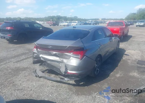 2021 Hyundai Elantra Limited из США, поврежденный, VIN KMHLP4AG6MU138986